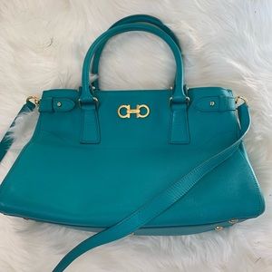 Salvatore Ferragamo Batik Tote